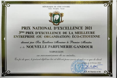 La NPG reçoit le prix national d’excellence 2021